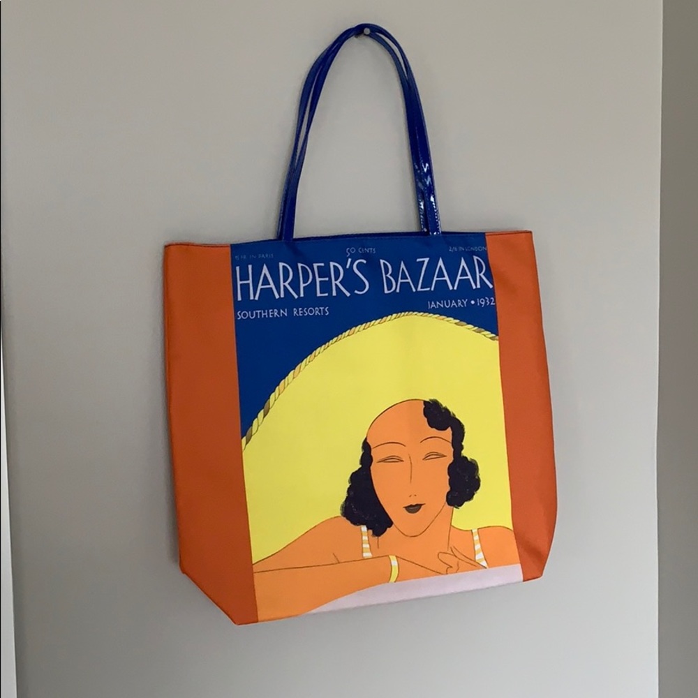 Vintage looking Estée Lauder Harper’s Bazaar Tote Bag